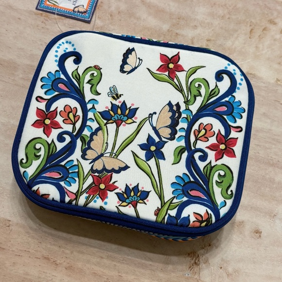 BRIGHTON Butterfly Garden Travel Jewelry Cas - Picture 2 of 7